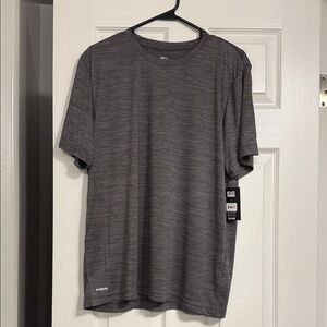 Athletic Works Charcoal Men's Short Sleeve Tee